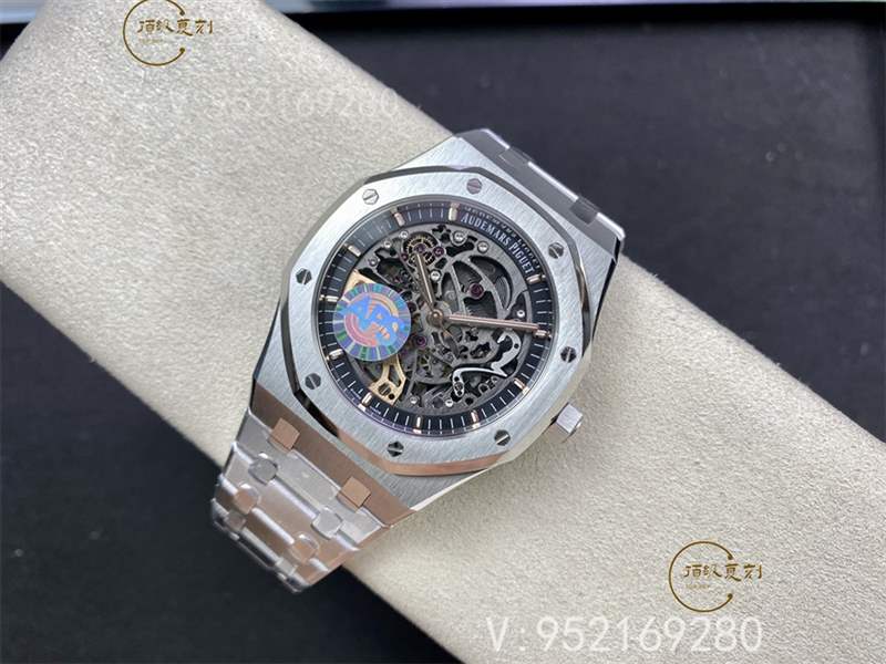 APS廠愛彼15407皇家橡樹鏤空機(jī)械復(fù)刻表做工如何,超越j(luò)f廠-復(fù)刻表