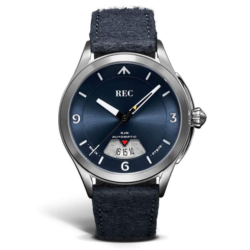 REC RJM 04 Bluebird噴火戰(zhàn)機(jī)藍(lán)盤(pán)手表-復(fù)刻表