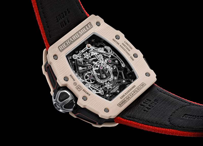 理查德米勒RM 50-04 Tourbillon Split-Seconds Chronograph Kimi R?ikk?nen手表-復(fù)刻表