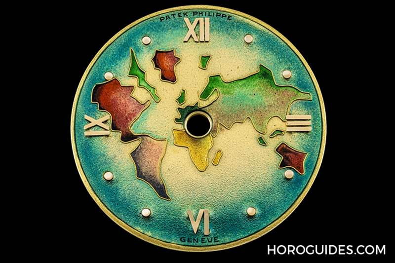 瑰寶現(xiàn)身拍賣會(huì)! 百達(dá)翡麗605「Heures Universelles」18K黃金世界時(shí)間懷表-復(fù)刻表