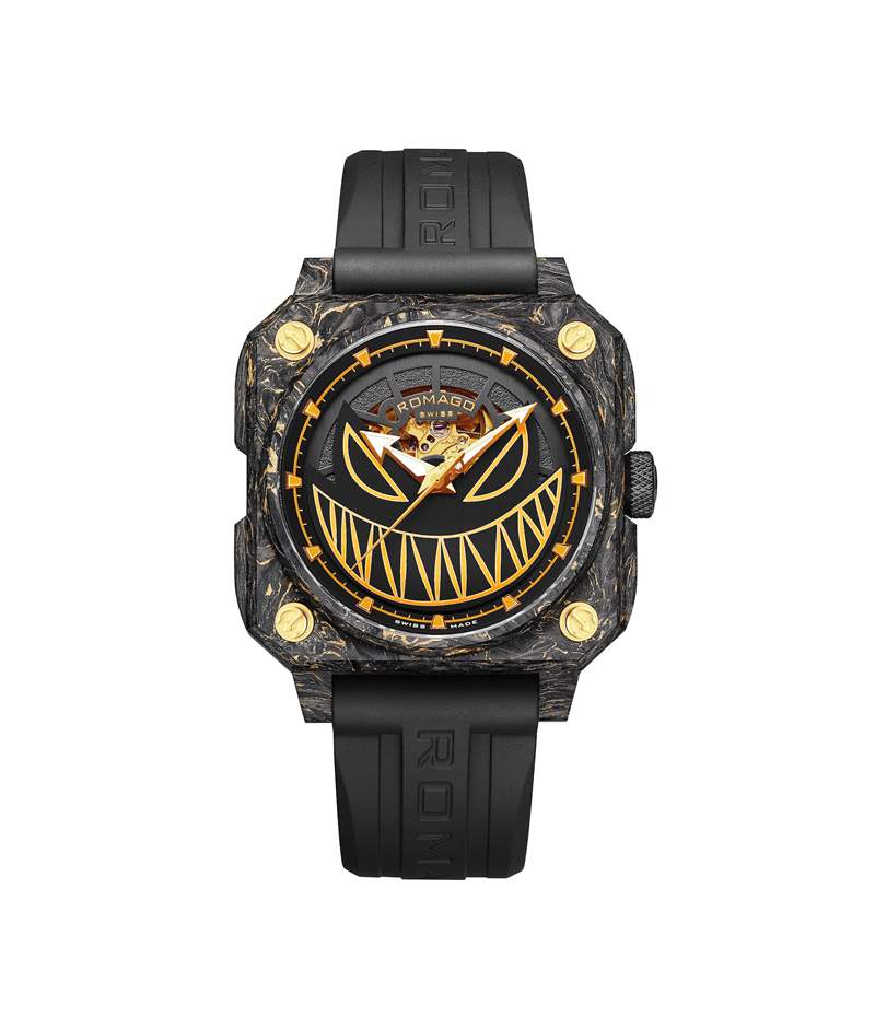 獨立制表師ROMAGO黃金配夜光碳纖玩味新作漆黑中螢火蟲沖擊視覺-復(fù)刻表