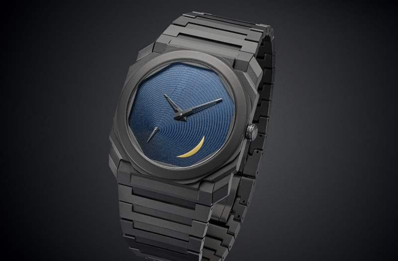 BVLGARI Octo Finissimo 2021年帶來超薄萬年歷與安藤忠雄聯(lián)乘!極繁與極簡的一體兩面-復(fù)刻表
