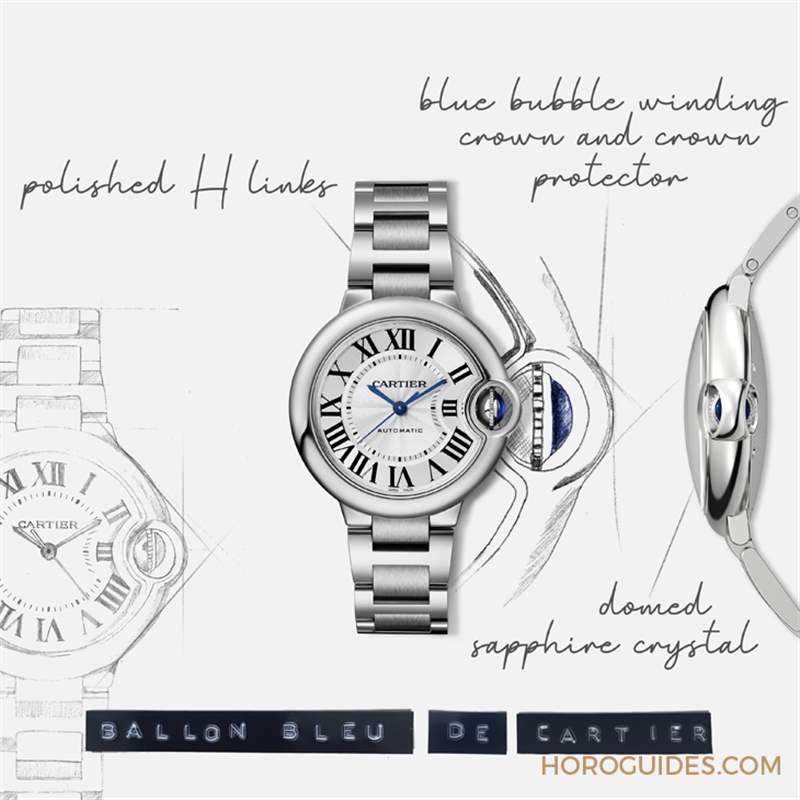 這優雅的代名詞，其實藏著與眾不同的前衛基因｜Ballon Bleu de Cartier腕表-復刻表