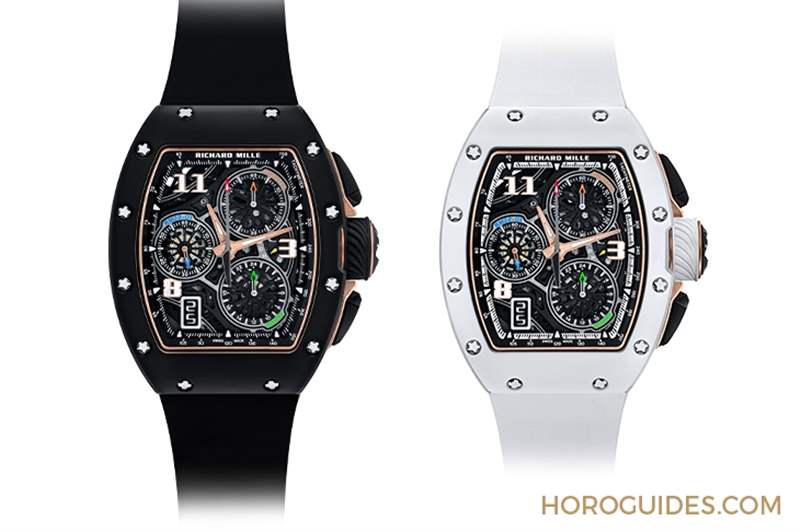 RICHARD MILLE 72-01計時碼表，再添黑白陶瓷款-復(fù)刻表
