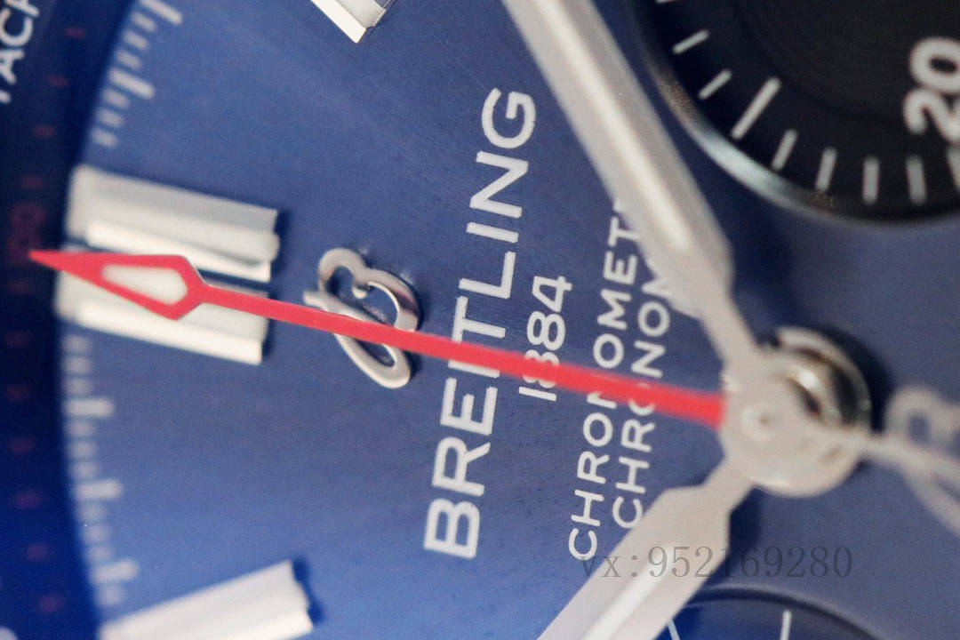 GF廠百年靈大鋼王機械計時藍盤腕表質(zhì)量怎么樣-復刻表