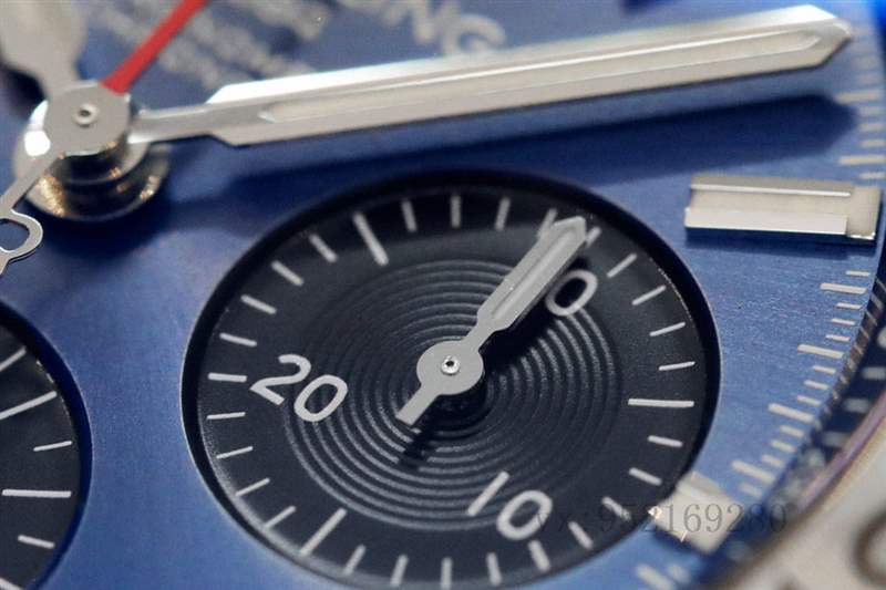 GF廠百年靈大鋼王機械計時藍盤腕表質(zhì)量怎么樣-復刻表