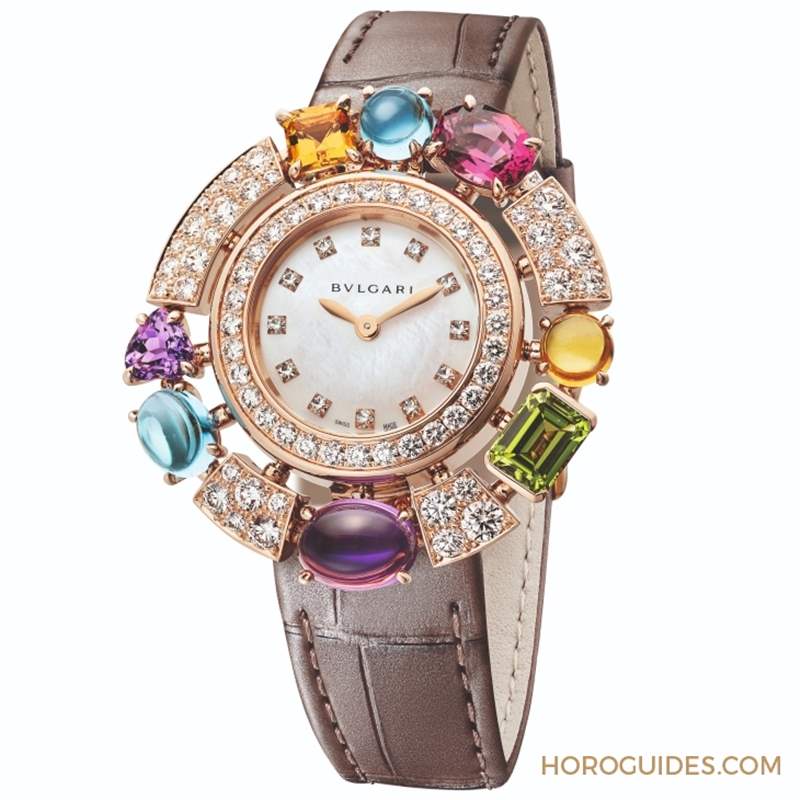 義式珠寶美學加持!BVLGARI Allegra腕表的彩寶光環-復刻表