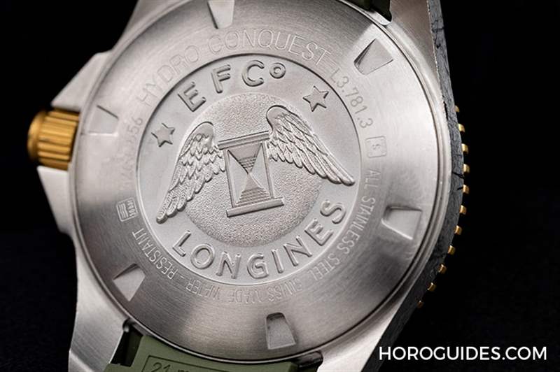 潛水表也要微奢華？2021浪琴深海征服者半金浪鬼-復刻表