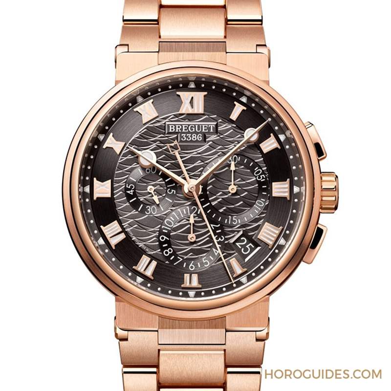 寶璣Marine航海系列推出鈦金屬藍與玫瑰金暖棕新色-復(fù)刻表