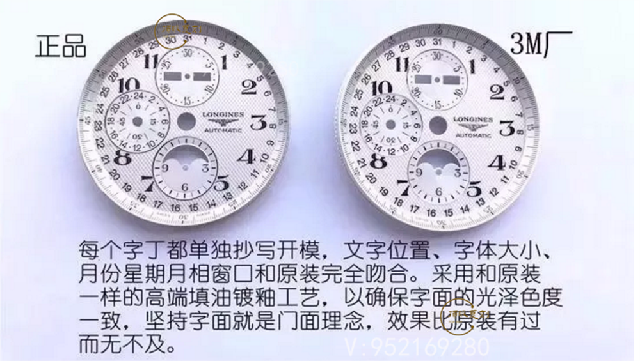 3M廠浪琴名匠月相八針復(fù)刻做工怎么樣,最好的版本嗎-復(fù)刻表