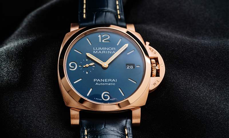 沛納海Goldtech?紅金的獨家魅力｜Luminor Marina Goldtech? 紅金44mm-PAM01112-復(fù)刻表