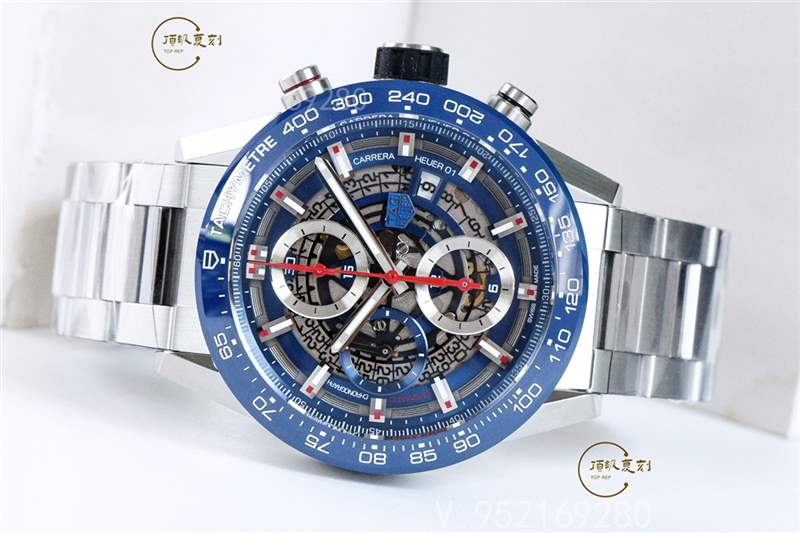 XF廠泰格豪雅卡萊拉01騷藍(lán)盤腕表復(fù)刻做工怎么樣-復(fù)刻表