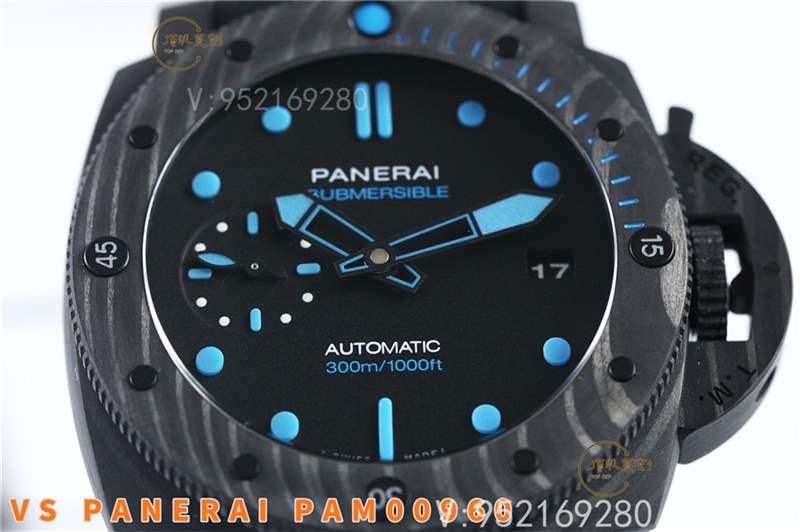 VS廠沛納海pam960碳纖維腕表復(fù)刻做工怎么樣,42mm亞洲人專屬-復(fù)刻表
