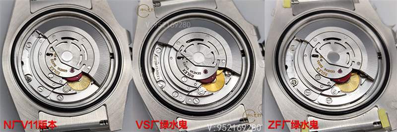 VS廠、ZF廠、N廠勞力士水鬼獨家對比，哪家復(fù)刻做工最為出色呢-復(fù)刻表