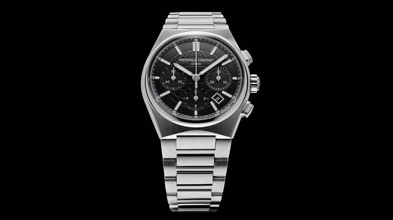 弗雷德里克·康斯坦特高壽命自動計(jì)時碼表-雅典娜丁潛水員×骷髏黑-復(fù)刻表