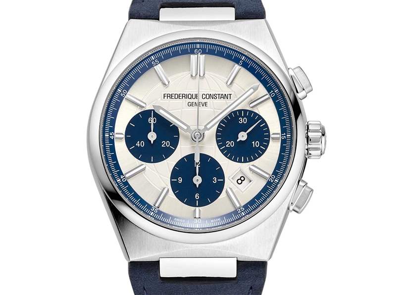 弗雷德里克·康斯坦特高壽命自動計(jì)時碼表-雅典娜丁潛水員×骷髏黑-復(fù)刻表