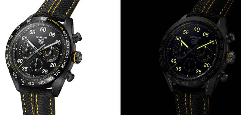 泰格豪雅卡雷拉 X 保時捷限量版-雅典娜丁怪胎 X 砂金石-復(fù)刻表