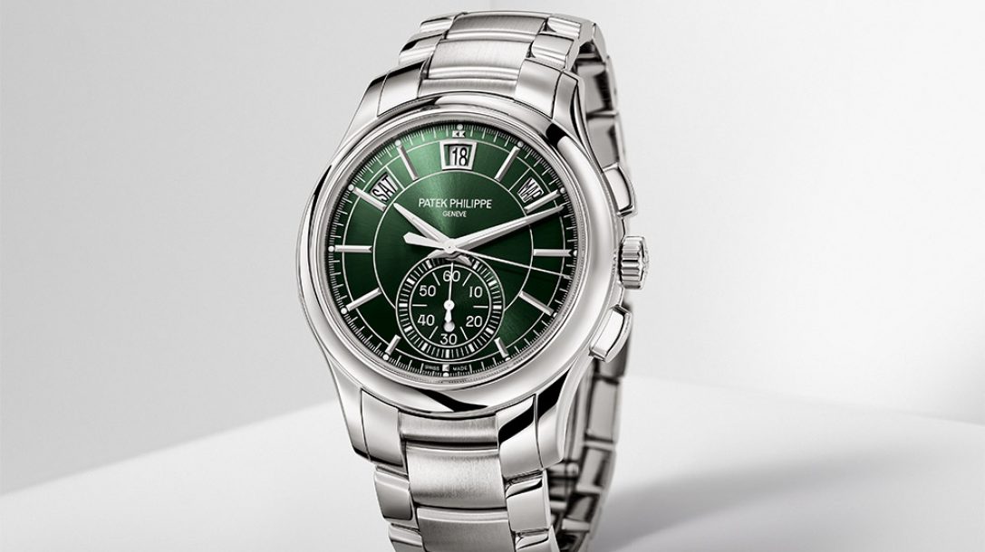 百達翡麗飛返計時碼表 年歷 5905/1A，新的制勝組合-復刻表