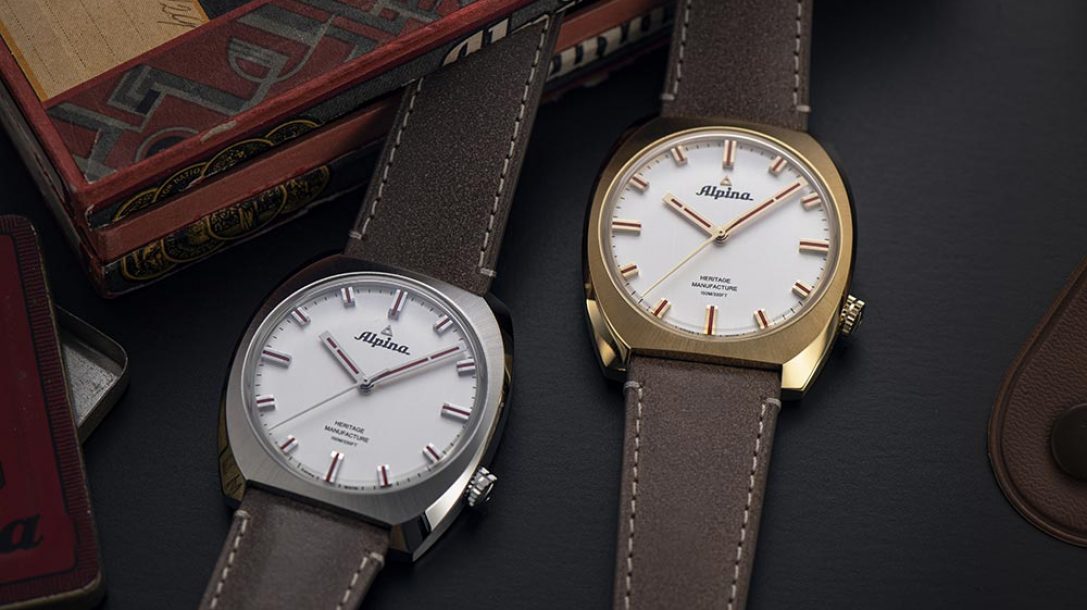 阿爾皮納斯普米爾試點傳統制造，70年代的表演-復刻表