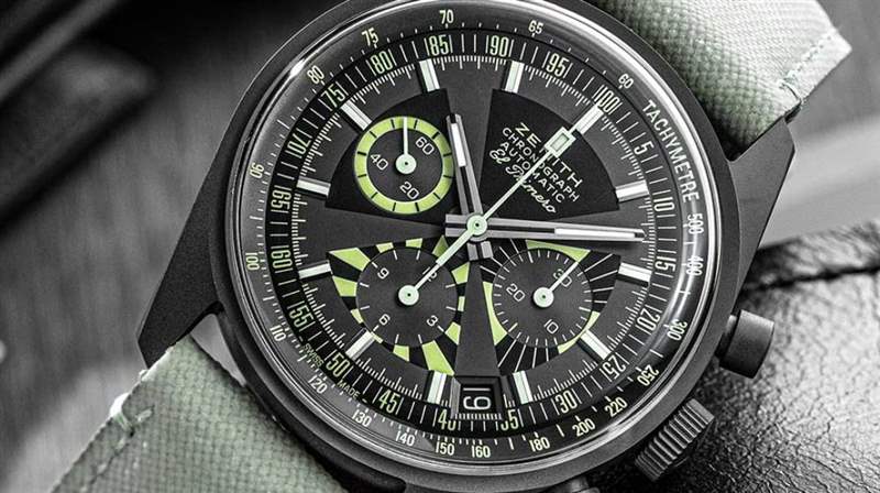 真力時天頂超時大師復興“撲克籌碼”發光的力量-復刻表