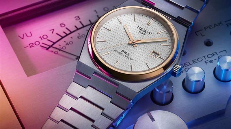 泰格豪雅卡雷拉雙時間日期 41MM-天梭 PRX 強力 80 玫瑰金 PVD-復刻表