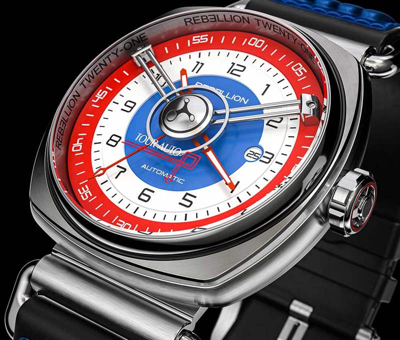 叛亂2021年211年汽車巡展-帝舵黑灣五十八號925-復刻表