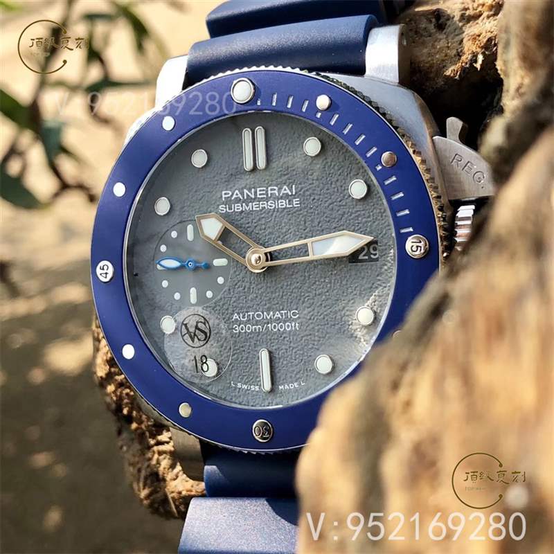 藍(lán)色小海王-VS廠沛納海pam00959評(píng)測(cè)具有年輕活力的藍(lán)主角-復(fù)刻表