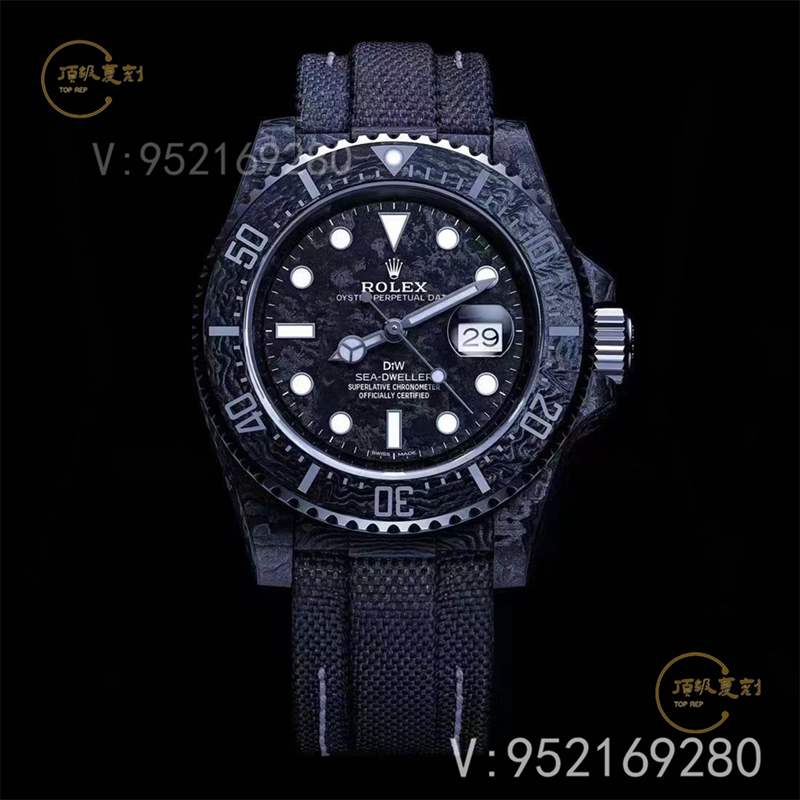 VS廠勞力士diw碳纖維水鬼復刻表值得入手嗎,會一眼假嗎-復刻表