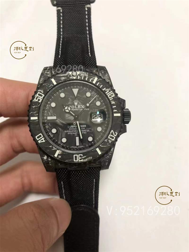 VS廠勞力士diw碳纖維水鬼復刻表值得入手嗎,會一眼假嗎-復刻表