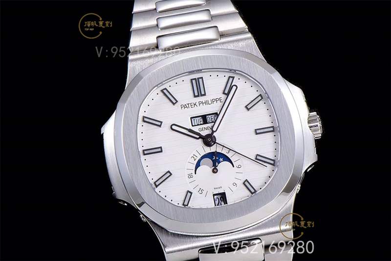 GR廠百達翡麗鸚鵡螺5726年歷復(fù)刻表做工怎么樣-復(fù)刻表