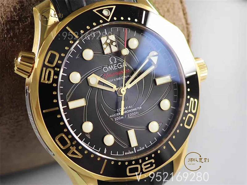 VS廠歐米茄海馬黃金版女王密使007復刻表怎么樣,醉美黃金版邦德-復刻表