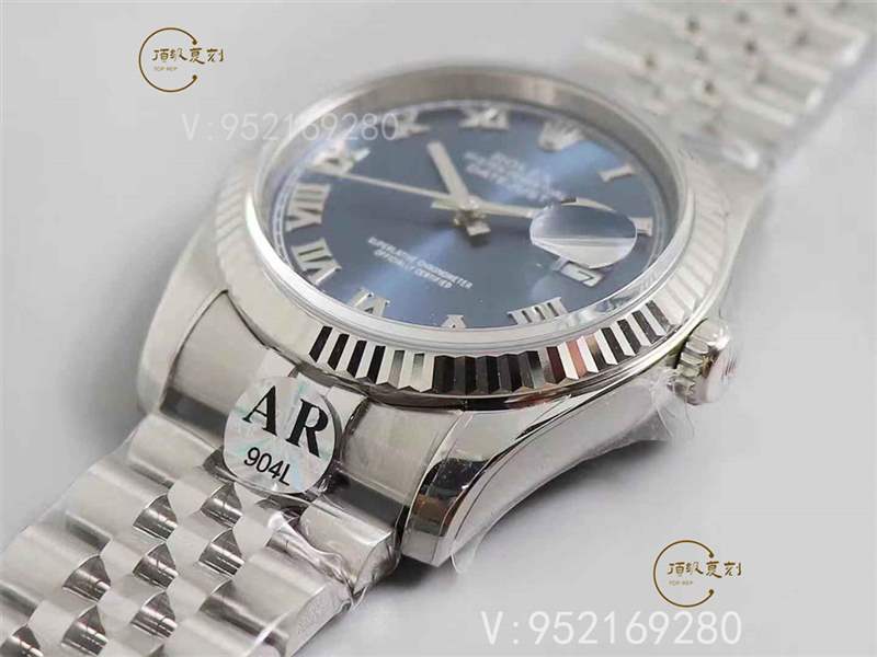 AR廠勞力士v3版日志36mm羅馬數字盤質量如何，對比正品怎么樣-復刻表