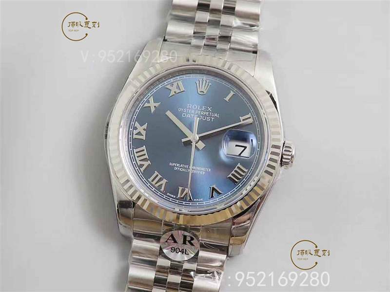 AR廠勞力士v3版日志36mm羅馬數字盤質量如何，對比正品怎么樣-復刻表