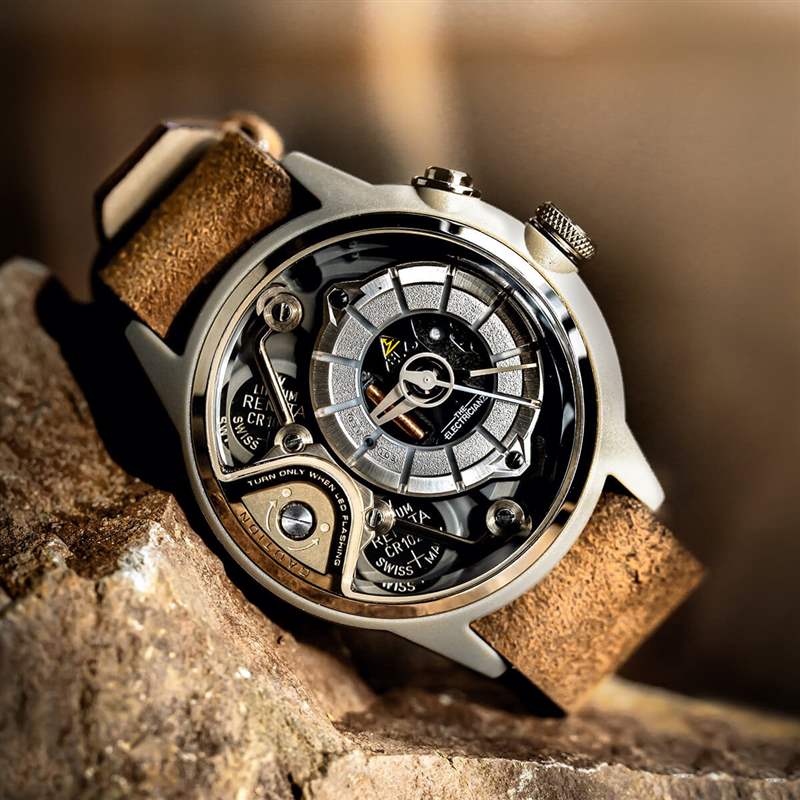 電力人Electricianz DeZert復(fù)古小眾瑞士多功能機(jī)械表-復(fù)刻表