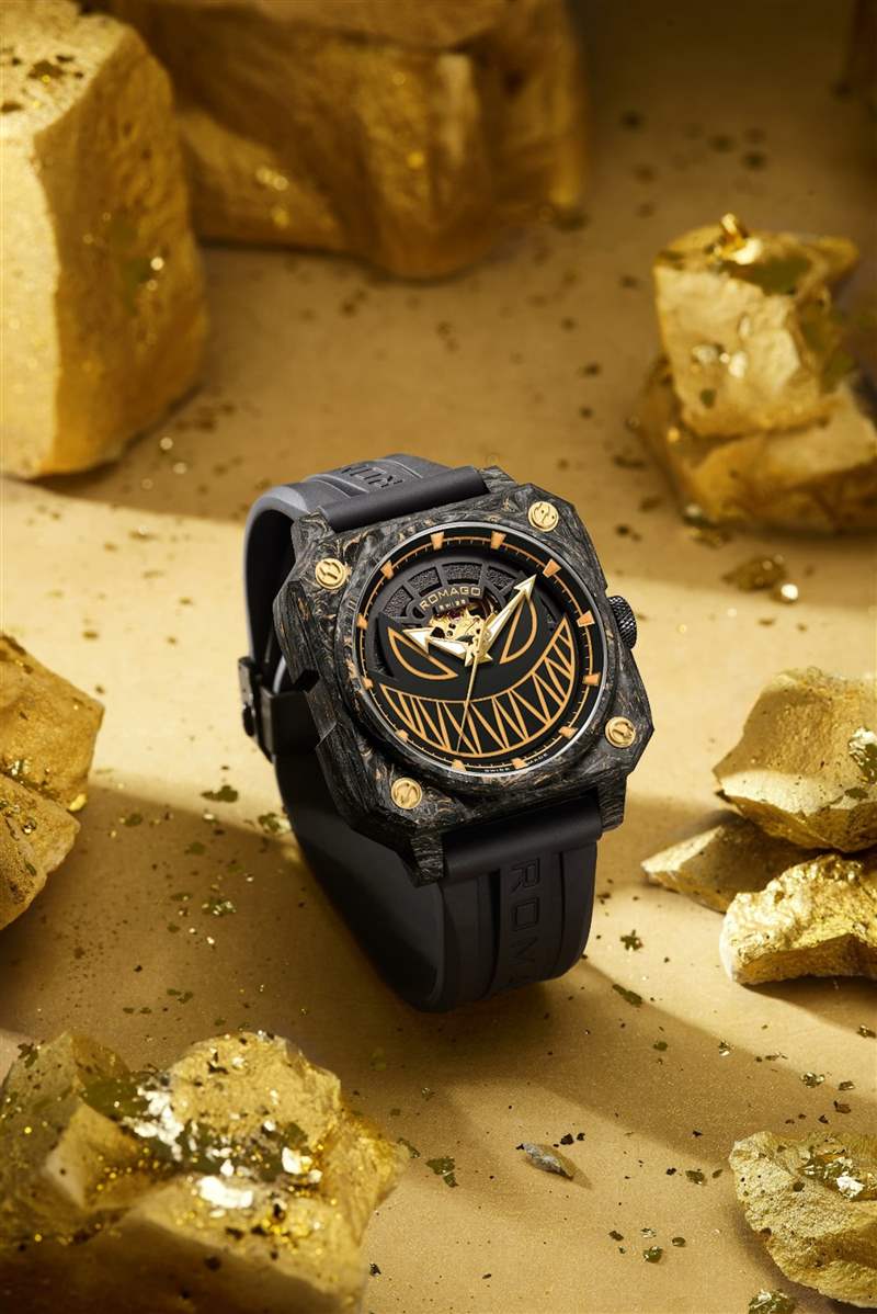 獨立制表師ROMAGO黃金配夜光碳纖玩味新作漆黑中螢火蟲沖擊視覺-復(fù)刻表