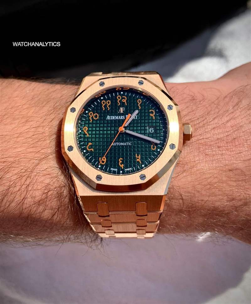 AUDEMARS PIGUET - 15409OR(IG@watchanalytics) AP皇家橡樹4款玫瑰金鏤空手表最新行情 這款年內升幅逾9成已停產-復刻表