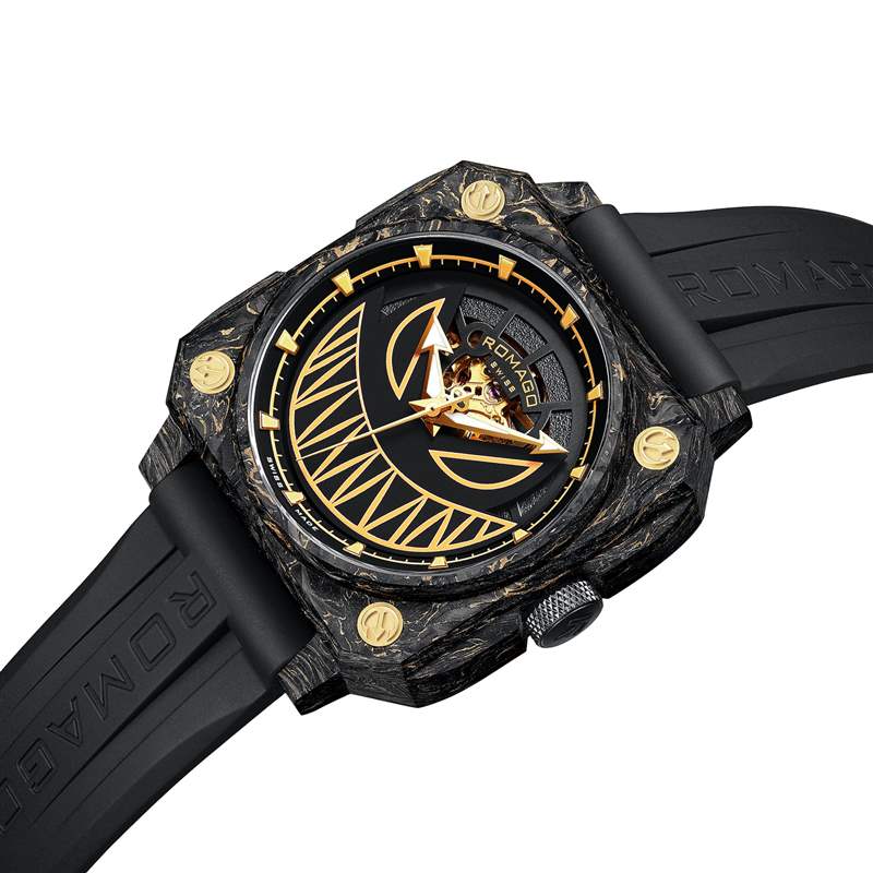 獨立制表師ROMAGO黃金配夜光碳纖玩味新作漆黑中螢火蟲沖擊視覺-復(fù)刻表