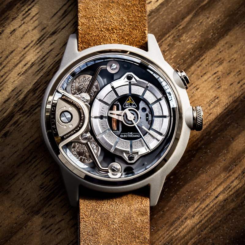 電力人Electricianz DeZert復(fù)古小眾瑞士多功能機(jī)械表-復(fù)刻表