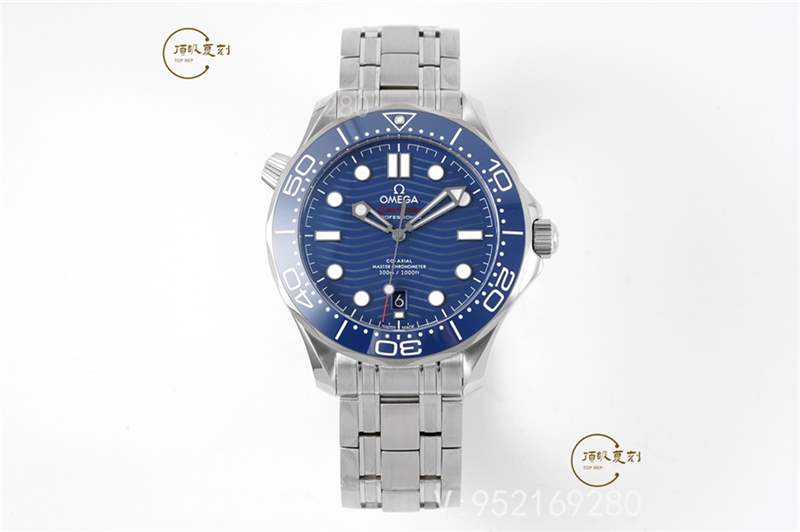 ZF廠海馬300-ZF廠復(fù)刻歐米茄海馬300藍盤做工怎么樣-復(fù)刻表