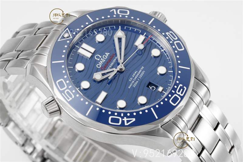 ZF廠海馬300-ZF廠復(fù)刻歐米茄海馬300藍盤做工怎么樣-復(fù)刻表