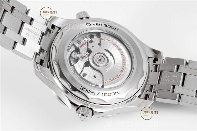 ZF廠海馬300-ZF廠復(fù)刻歐米茄海馬300藍盤做工怎么樣-復(fù)刻表