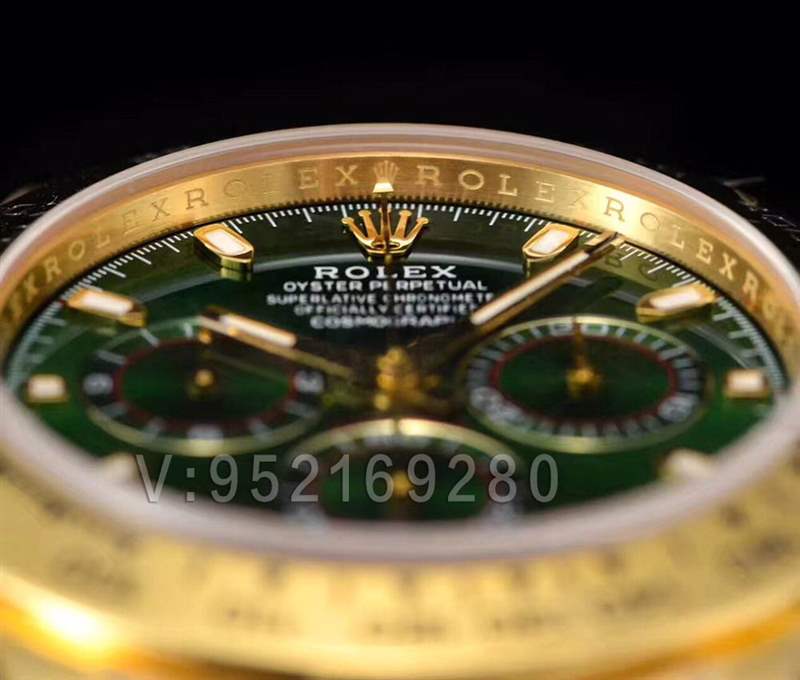 N廠綠金迪「4130機芯」對比AR廠綠金迪更完美-復(fù)刻表