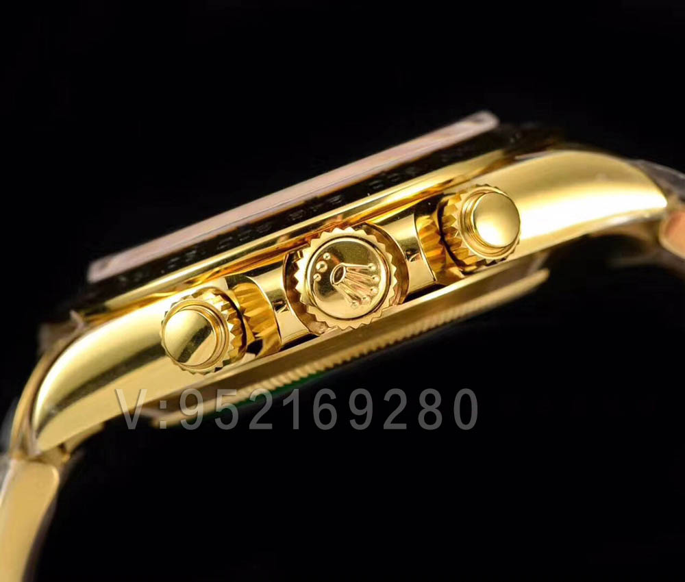 N廠綠金迪「4130機芯」對比AR廠綠金迪更完美-復(fù)刻表