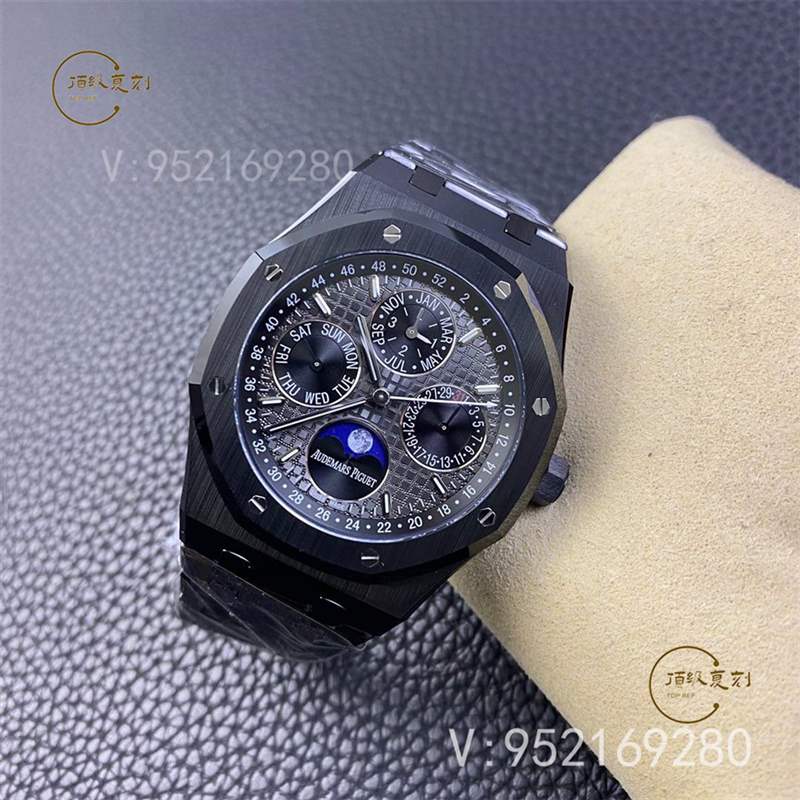 APS廠AP愛彼萬年歷AP26579黑陶瓷皇家橡樹復(fù)刻表做工怎么樣-復(fù)刻表