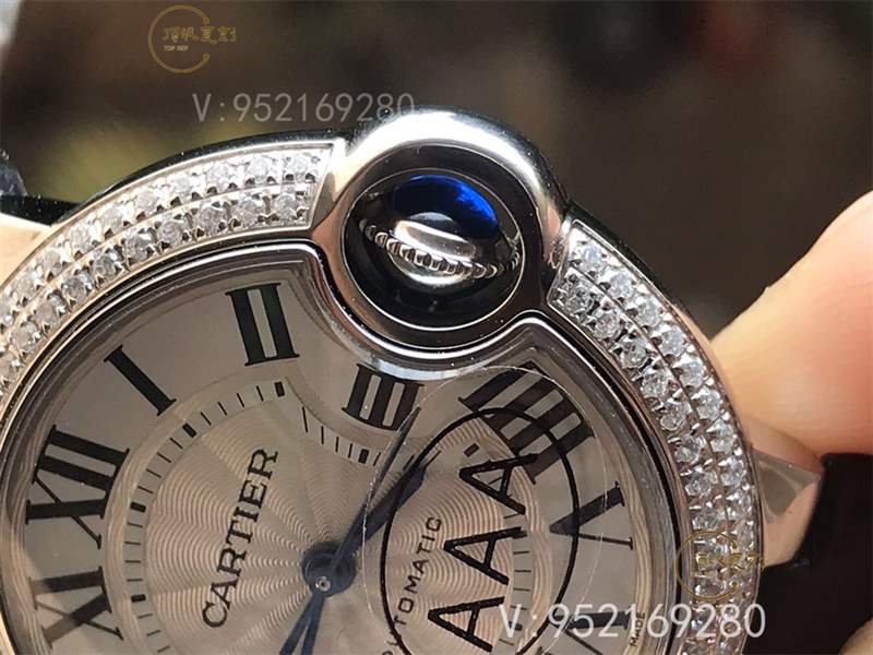 V6廠卡地亞33mm藍(lán)氣球W4BB0016鉆圈復(fù)刻表做工怎么樣-復(fù)刻表