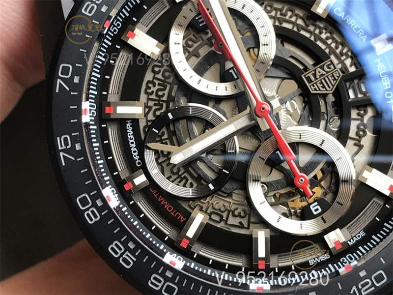 XF廠卡萊拉黑陶瓷-XF廠泰格豪雅卡萊拉黑騎士復(fù)刻表做工怎么樣-復(fù)刻表