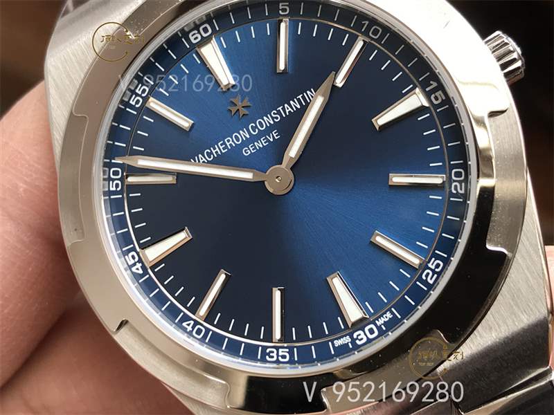 XF廠VC江詩丹頓縱橫四海2000V海外超薄復(fù)刻表騷藍(lán)盤做工怎么樣-復(fù)刻表