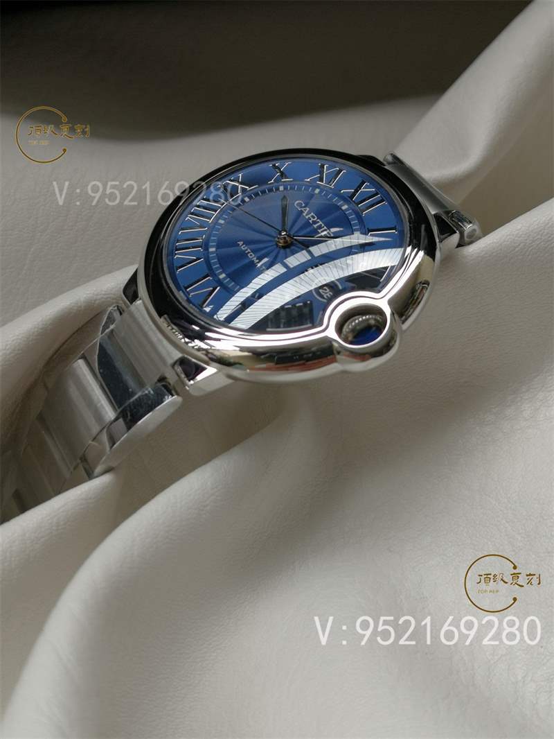 V6廠卡地亞藍氣球藍色盤對比af廠復刻表孰強孰弱-復刻表
