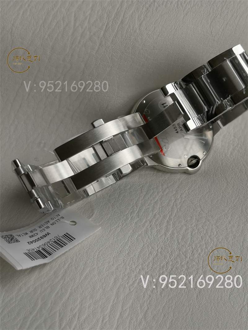 V6廠卡地亞藍氣球藍色盤對比af廠復刻表孰強孰弱-復刻表