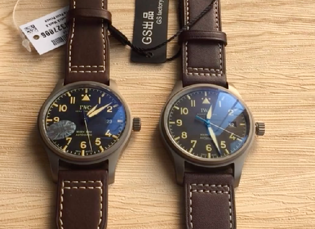 MKS廠萬(wàn)國(guó)馬克十八鈦殼對(duì)比GS廠馬克十八復(fù)刻表怎么樣-復(fù)刻表